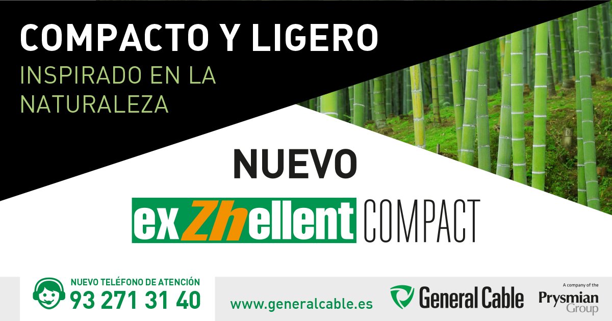 ElectroStocks's tweet photo. 📢 #ElectroBlog | El #cable más manejable de su categoría.

Inspirado en la naturaleza 👉https://t.co/5KCkYTzxTP

#instalador #CPR #ligero #compacto #NuevoExhellent Compact @GeneralCable #GES #GESBlog #grupoelectrostocks #GesCoreProgram https://t.co/Rm4fiQK9rC