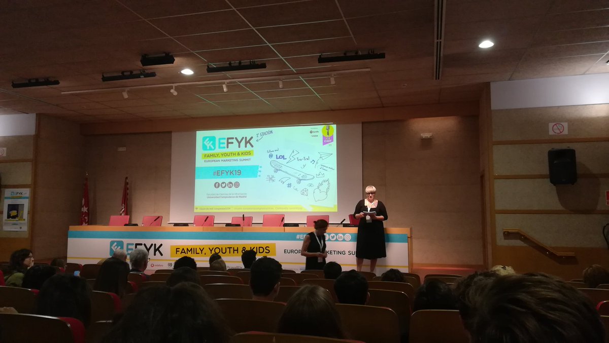 thinksotwit's tweet photo. Arrancando #EFYK19. Para hablar de marketing infantil gracias entre otros a KT Media, primera agencia de medios nacional especializada en estrategias de medios para este target. @Mediasapiens_ @tmodernkids https://t.co/Z4A9ZNwJCs