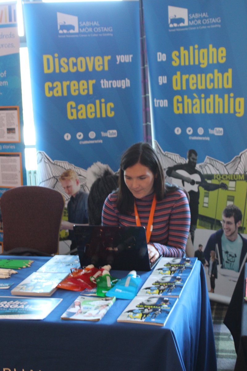 Storlann's tweet photo. Taisbeanadh #alltan2019 @antalltan @ScotGovGaidhlig @bnagfoghlam @Storlann #Gàidhlig #alltan2019 https://t.co/L8Y5xV1Au9