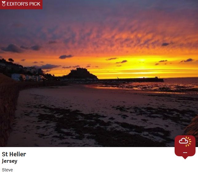 bbc weather jersey st helier