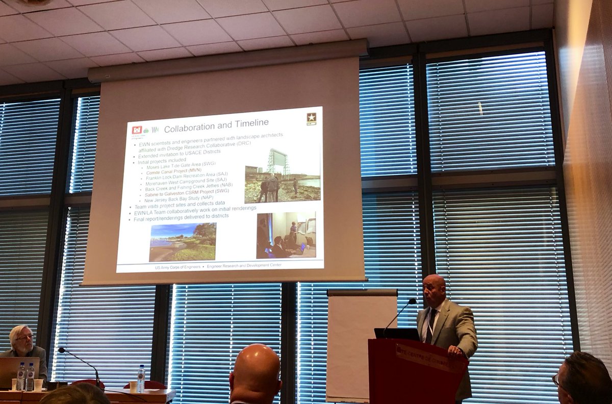 InesNastali's tweet image. The @USACEHQ has worked with landscape architects to redesign a number of canal projects to combine building levees and other defence structures with public access #engineeringwithnature @2019Smart