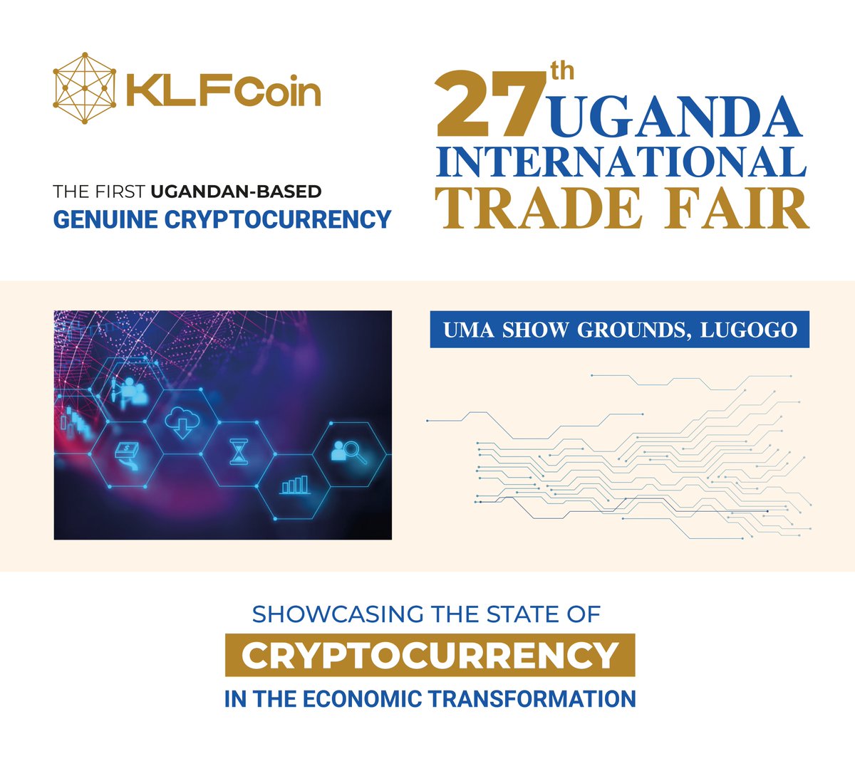 Visit us at the 27th Uganda International Trade Fair at UMA Show Grounds, Lugogo.
