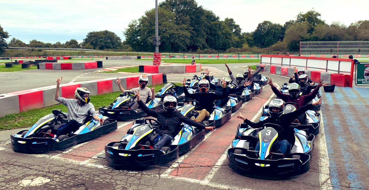 Vigicorp's tweet photo. #Afterwork Une soirée #karting riche en émotions ! Merci @CityKartNantes 😁 https://t.co/yUTGOP3bqh
