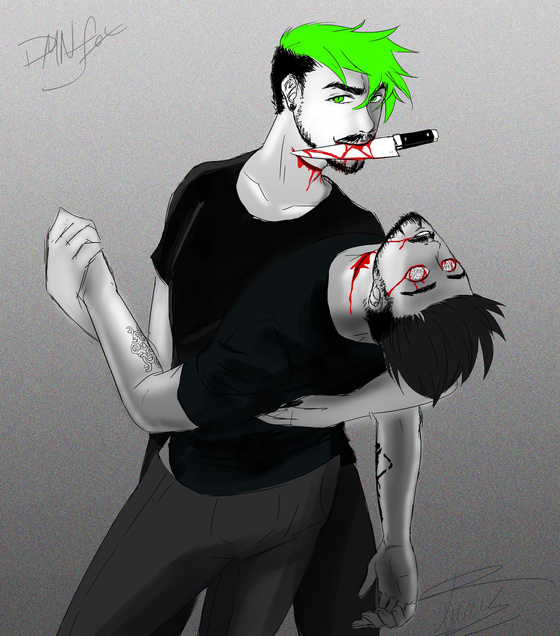 “Inktober :: Mindless
#gore #jacksepticeye #Antisepticeye #Septicar...