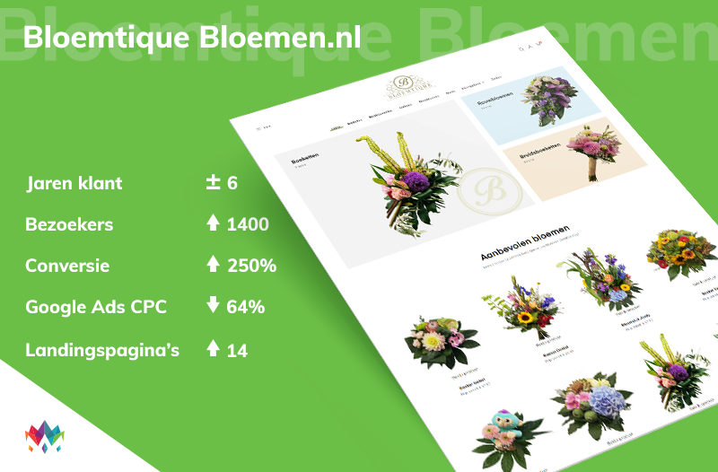 🌺 Voor onze klant Bloemtique Bloemen de website mogen ontwerpen (en onderhouden) 🌺 Wij vinden de website net zo mooi geworden als de prachtige boeketten van Bloemtique Bloemen. bloemtiquebloemen.nl 🌺 Op naar de 1e positie! 🚀