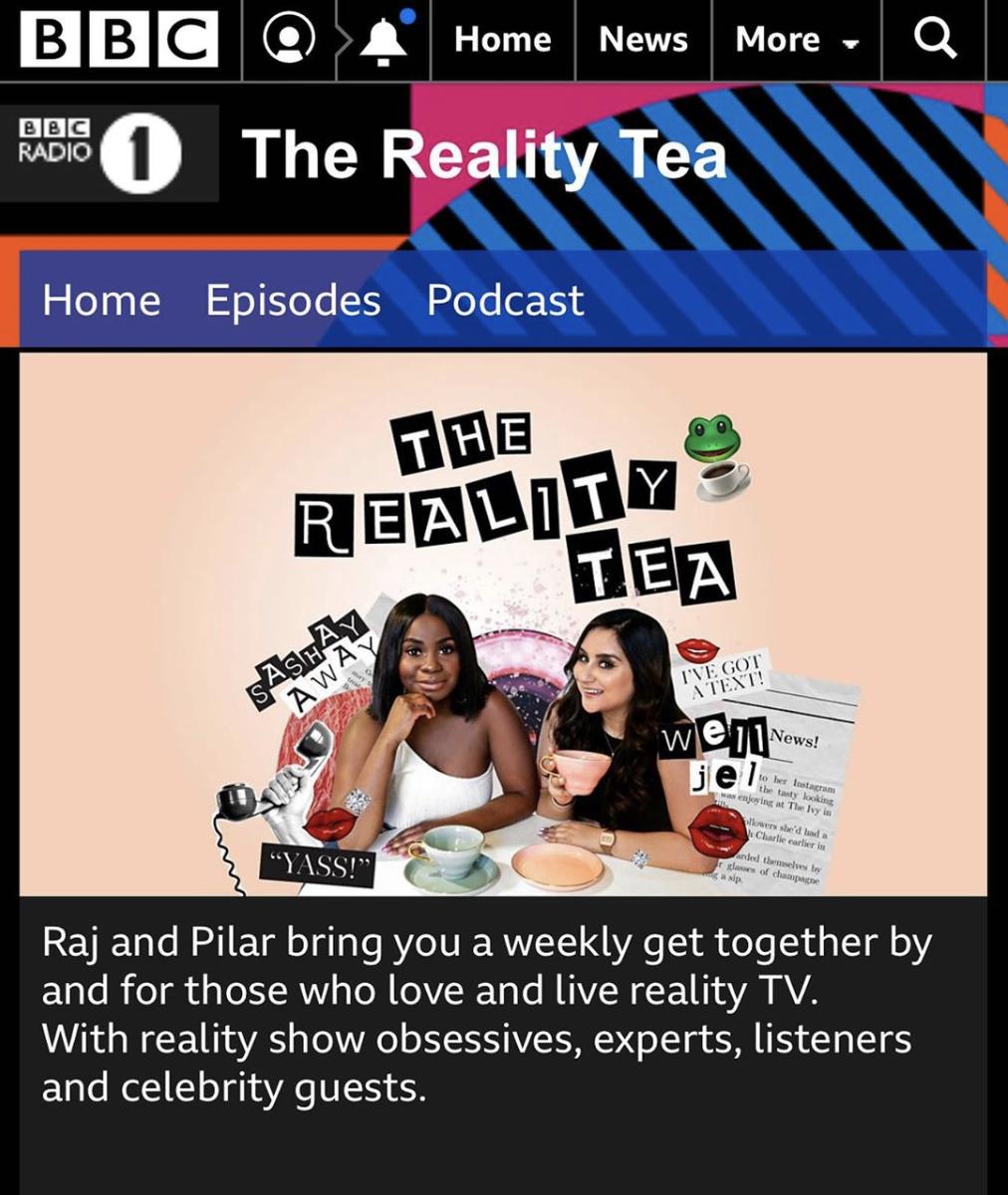 Personal News Thread 🔊
After doing Social Media for Reality TV shows for the past 3 years <a href="/BBCSounds/">BBC Sounds</a> <a href="/BBCR1/">BBC Radio 1</a> have let me &amp; @_agirlcalledraj loose with our own weekly podcast #TheRealityTea. We have celeb guests from #LoveIsland #TOWIE #TheCircle etc 👉🏾 smarturl.it/therealitytea