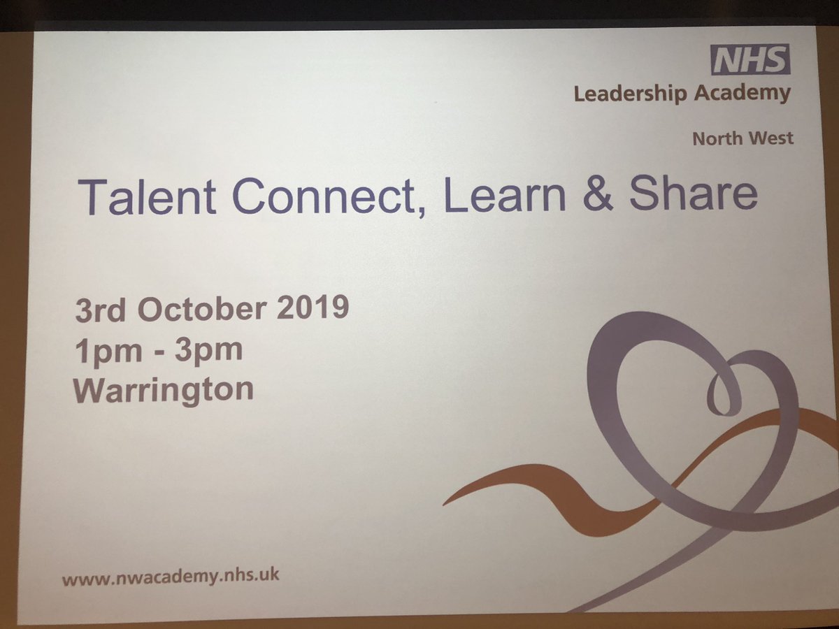 SUZANNE0812's tweet photo. Exciting morning ahead for the NW talent community of practice focusing on learning from the TM diagnostic @nhsnwla #nhstalent https://t.co/Our5EN5oHf