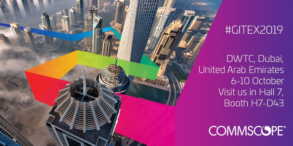 ruckusnetworks's tweet photo. In three days we will feature our combined solutions and vision with @CommScope and @ARRIS at #GITEX2019. Schedule a meeting and let's talk about how we can help you #redefineconnectivity. https://t.co/VvCRUlhiRk #wireless #smartcities https://t.co/GEJeDxG1uD