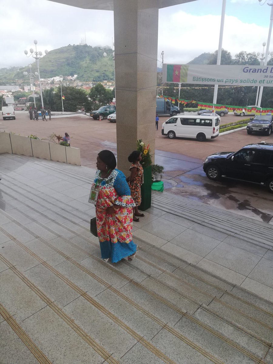 Day 4 of the Major National Dialogue opens with optimism as Commission members make their way into the Yaounde Conference Centre. 1/4
#CmrDialogue 
🇨🇲🇨🇲🇨🇲
#Cameroon 
#Cameroun