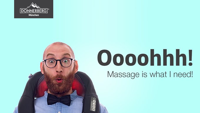 Donnerberg is coming back to <a href="/Salon_Intl/">Salon International</a> fair with our very well known massage products! Come and visit us at Stand S188, where you can try out the original neck massager Premium and experience all benefits that home massage can give you!
#salon19 #SalonInternational #London