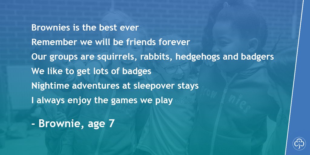 Girlguiding tweet media
