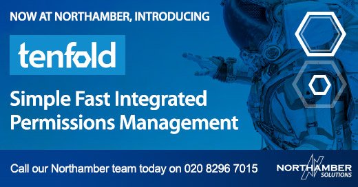 Northamberplc's tweet image. Northamber are happy to introduce Tenfold – Simple, fast &amp;amp; integrated next generation permissions management. For more details call our Solutions Team on 020 8296 7015. #PermissionsManagement #ITsecurity #AccessManagement #IAM #tenfold @tenfoldsecurity