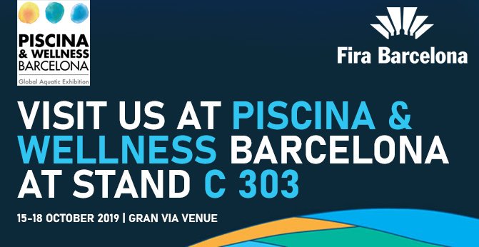 Will we see you at the @PiscinaWellness in Barcelona from 15 to 18 October 2019? 

With more than 13,000 visitors and representation from more than 100 countries, Van de Lande cannot be missed! You are most welcome at our stand, we can be found in hall P2, stand number C 303.