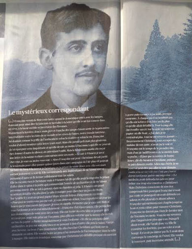 SolveigCB's tweet image. Dans Le Figaro Littéraire ce matin, un extrait du "Mystérieux correspondant et autres nouvelles inédites" de Marcel #Proust, à paraître mercredi prochain aux éditions de Fallois. Article en ligne ici : bit.ly/2n8bmYl