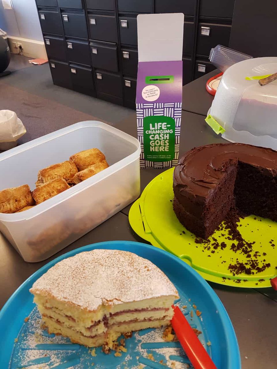 There is no end to our staffs talents at GSI HQ. Pauline has made some beautiful cakes and savouries for our #macmillancoffeemorning. Update in due course on amount raised. #insurance #coffeetime #cancersucks #fundraiser