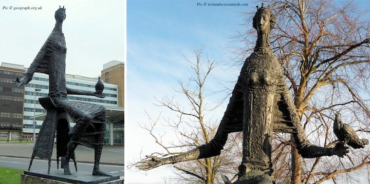 Here's my thread on Macha! This brave super powered lady had twins & was no ordinary Ulster farmer's wife! : statue of Macha outside Altnagelvin Hospital, Derry, N  #Ireland.  #FolkloreThursday   https://twitter.com/lorraineelizab6/status/1022500400400883712?s=20
