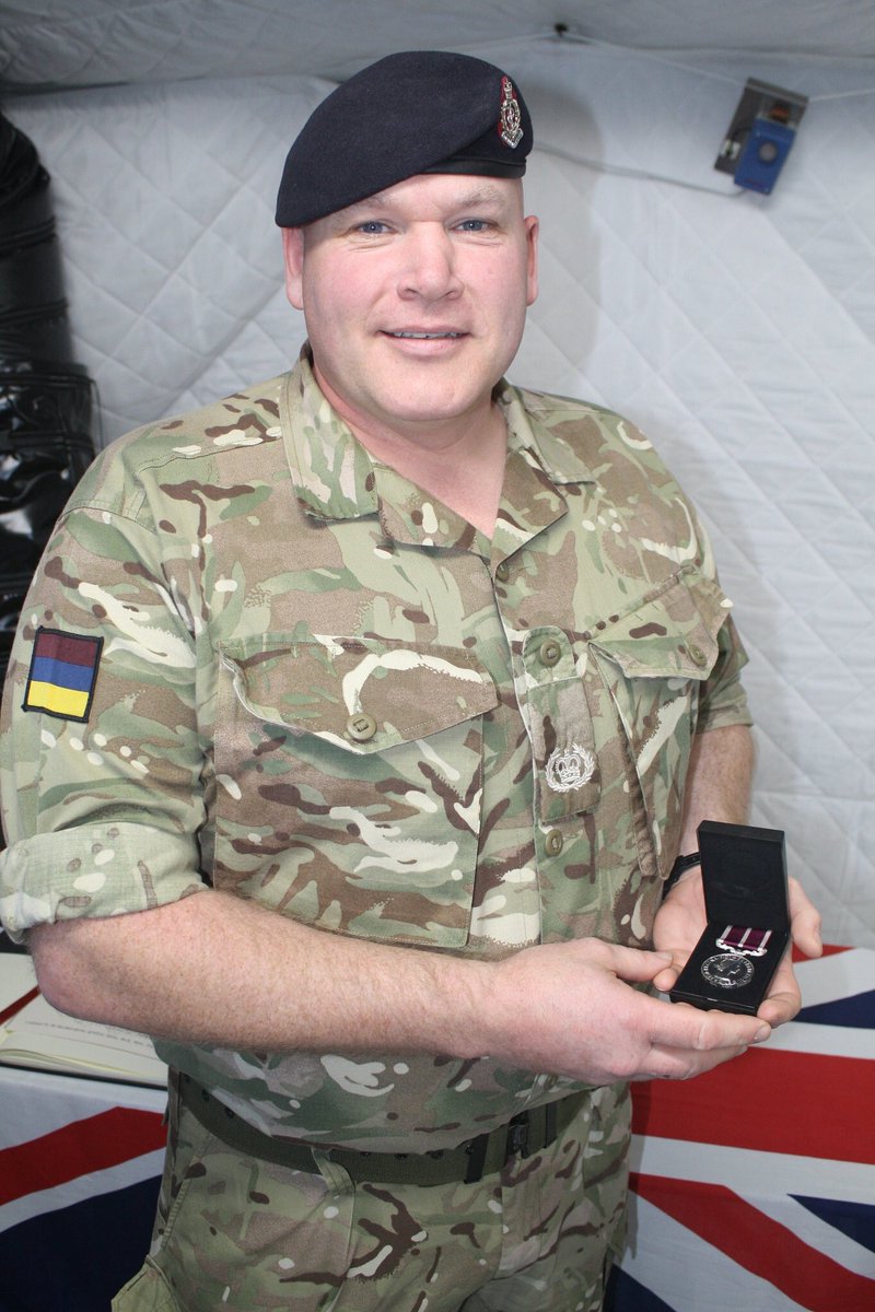 _Royal_AMS's tweet photo. Many congratulations to WO2 Seal who was awarded the Meritorious Service Medal (MSM) yesterday by the @AMSCorpsCol & @AMSCorpsSM on ex with @34Hospital. The award recognises distinguished service during WO2 Seals career as an #ArmyODP @Sec_RAMC_Assoc @BritishArmy @se0362 https://t.co/qQzSB1YX3n