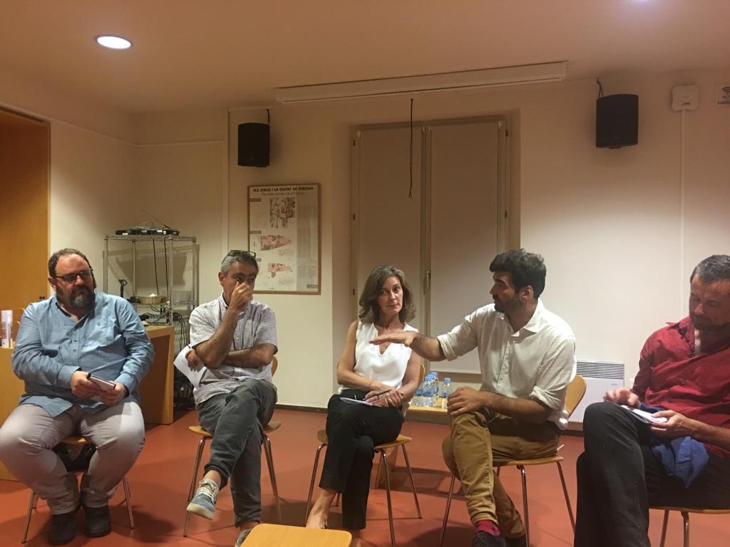 PTraces's tweet photo. Thanks to all the artists that they participated in the #ParallelTraces exhibition in #Girona 1st October, 2019. @RosaJuanco #NikolaRadićLucati #IsraelAriño #JosepMariaOliveras #EuropeForCulture
#CreativeEurope https://t.co/r8s3KnCwj4