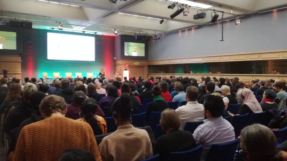 The 2nd day of the #DublinPlatform kicks off with the powerful testimonies of WHRDs Sophie Beau (#France) and Meilyn Gamez Mendoza (#Colombia).