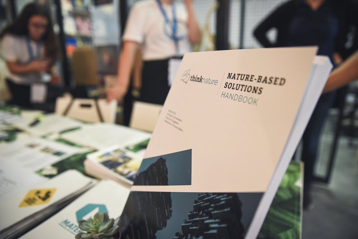 Day-2 Bucharest Forum on NBS. Today we officially present our ThinkNature Handbook on #naturebasedsolutions.
👉 take a look at the online version here: bit.ly/2oP0LSv