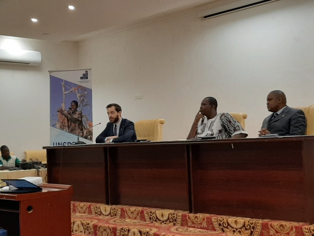 Opening session Digital Finance Working Group in Burkina Faso. A platform to discuss the ecosystem challenges and opportunities @hermannmessan @UNCDFMM4P