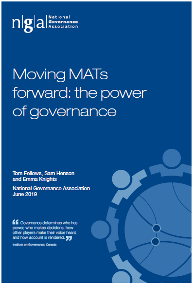 Our comprehensive report explores how the power of governance can move MATs forward. It assesses the current context, oversight and practice of MAT governance and provides recommendations for improvement to those governing MATs and to policymakers.

bit.ly/MovingMATs
