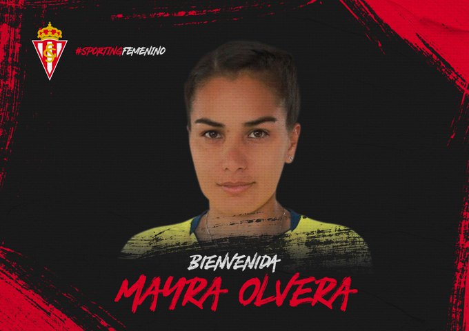 Mayra Olvera, nueva jugadora del Sporting Femenino.