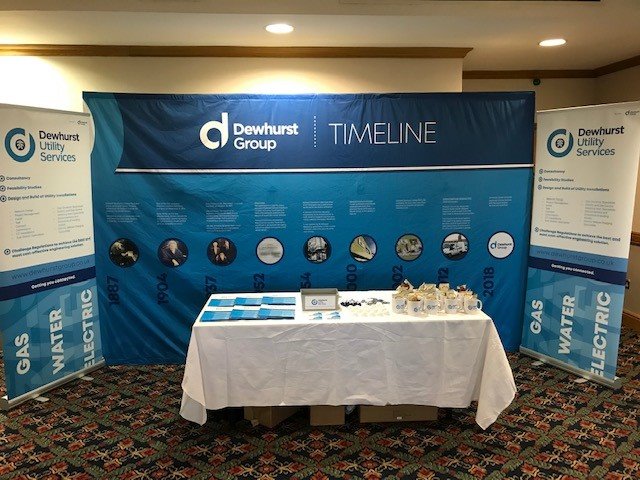 DUSL stand at the United Utilities Developer Day! A great turn out and the team had a fantastic day!