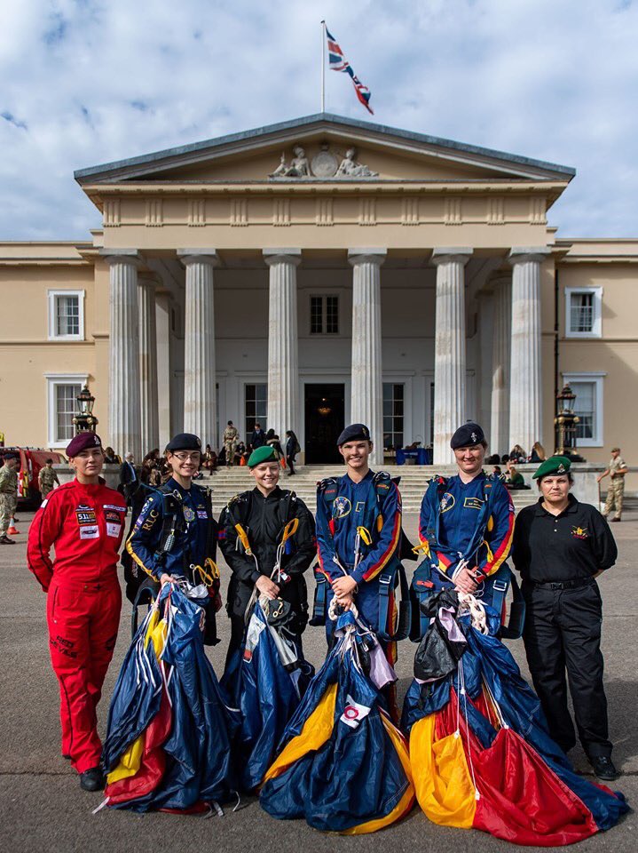Colonel Leona Barr-Jones DL (@ce_ea_rfca) on Twitter photo Great to see 3 @AdjutantGCorps in the first all female <a href="/BritishArmy/">British Army 🇬🇧</a> jump display team - well done ladies! <a href="/rhqagc/">rhqagc</a> <a href="/ArmySPSHead/">Head AGC(SPS) Branch</a> <a href="/ArmySPSSM/">AGC SPS Branch Sergeant Major</a> <a href="/AgcSandhurst/">AGC Sandhurst</a> <a href="/RecruitmentAgc/">Adjutant General’s Corps</a> Great to see 3 @AdjutantGCorps in the first all female <a href="/BritishArmy/">British Army 🇬🇧</a> jump display team - well done ladies! <a href="/rhqagc/">rhqagc</a> <a href="/ArmySPSHead/">Head AGC(SPS) Branch</a> <a href="/ArmySPSSM/">AGC SPS Branch Sergeant Major</a> <a href="/AgcSandhurst/">AGC Sandhurst</a> <a href="/RecruitmentAgc/">Adjutant General’s Corps</a>