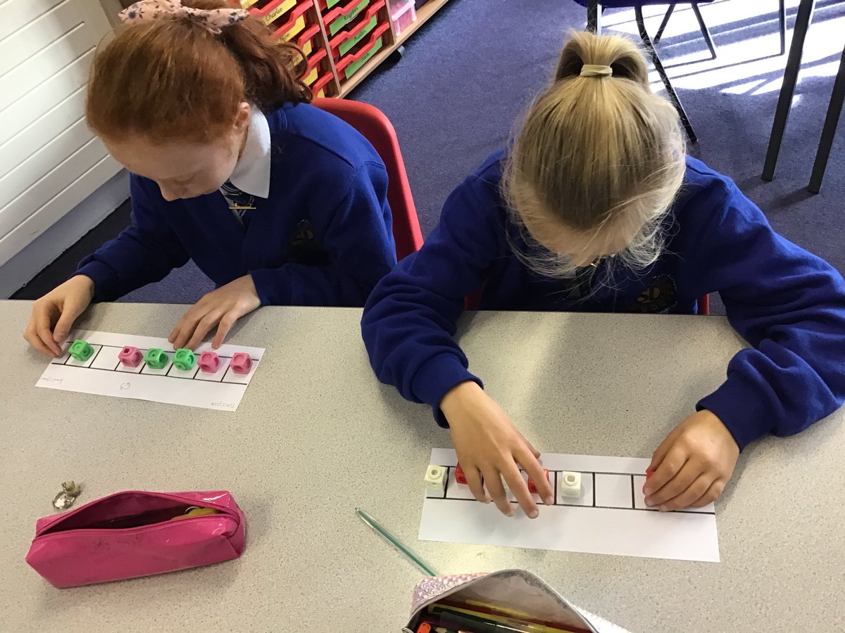 Steadlaneschool's tweet image. Year five are solving a classic jumping frog problem in maths #explainit