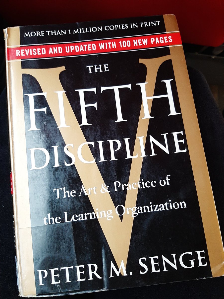 SailaKokkonen's tweet photo. Finally digging into @petersenge #TheFifthDiscipline. Word of the day: #learningful, something organizations could be more of. Let's #learn to create more #meaningful work. #systemsthinking https://t.co/oi4rvdpuHn
