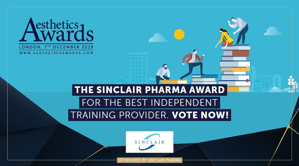 aestheticsgroup's tweet photo. Finalists for The #SinclairPharma Award for Best Independent Training Provider are #Avanti, @cosmeticcourses #Dermaplaning, @drssamizadeh @InspiredGlasgow @MATACourses @OFAAcourses and @realTAesthetics.
Vote now!
https://t.co/YU6fhIQTL8 #AestheticsAwards https://t.co/L2OviQkYxw