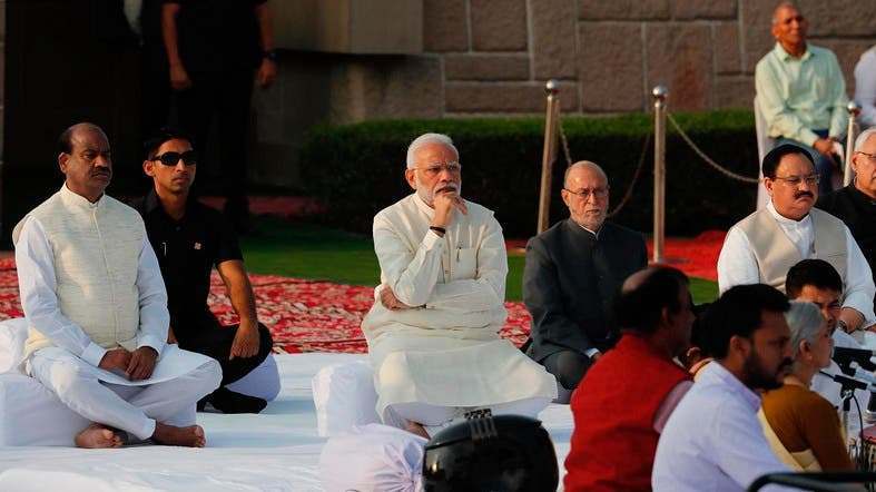 RiyadhVision's tweet photo. PM Modi says India is ‘open-defecation free’ https://t.co/FQpN3hFFOs https://t.co/2uhHt8552w