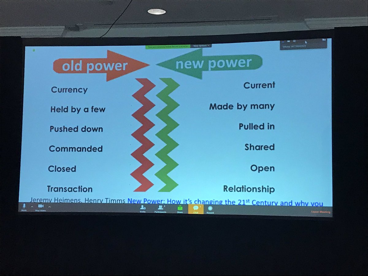 #QC19 <a href="/helenbevan/">Helen Bevan</a> explains power in the NHS and how all of us have power and how power impacts on driving successful change