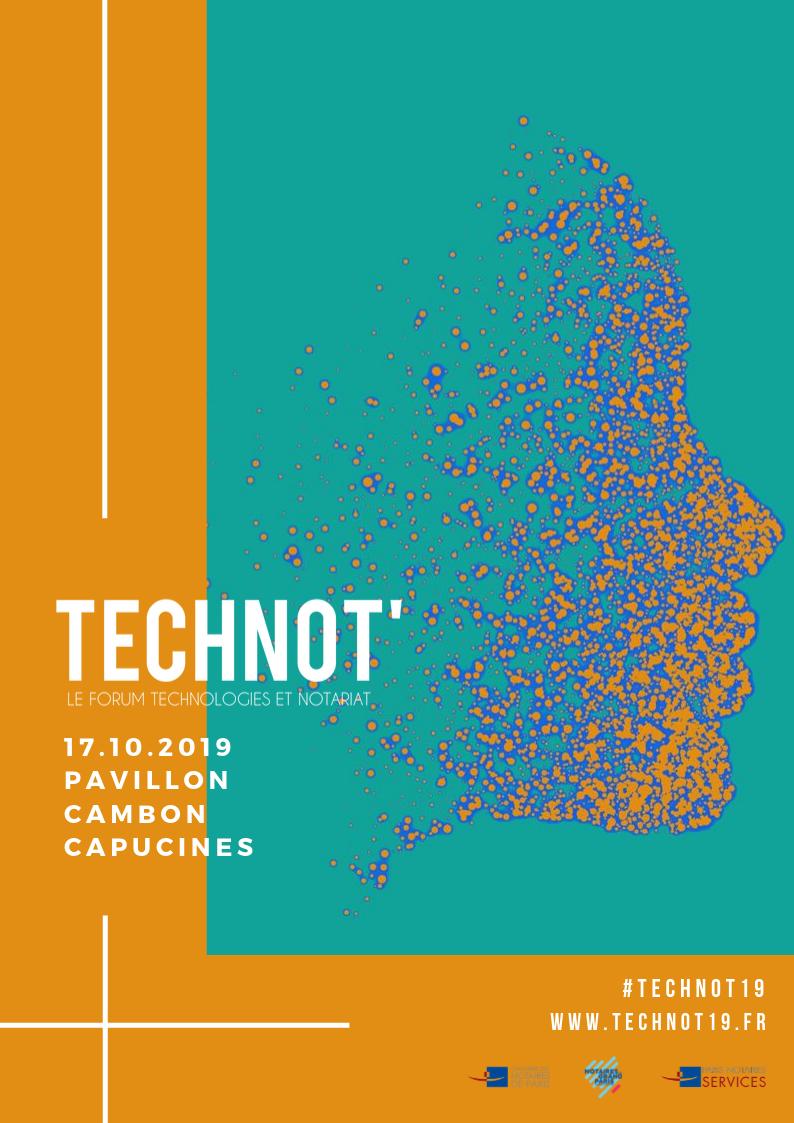 #TechNot19: la digitalisation au service des #notaires, offices et clients, cela vous parle ? #Partenaires, notaires, retrouvez-moi le 17 Octobre 2019 au Pavillon Cambon Capucines à #Paris ! Inscription technot19.fr <a href="/LegalVisionPro/">LegalVisionPro</a>