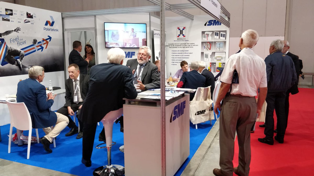 Polarteknik's tweet photo. One more day of #EXPOFer19 in Milan. Visit out stand G156 for the latest innovation news on #DoorSystem #predictivemaintenance #doorcontrol #FeelTheFlow #SMF https://t.co/MZJBhydGMC
