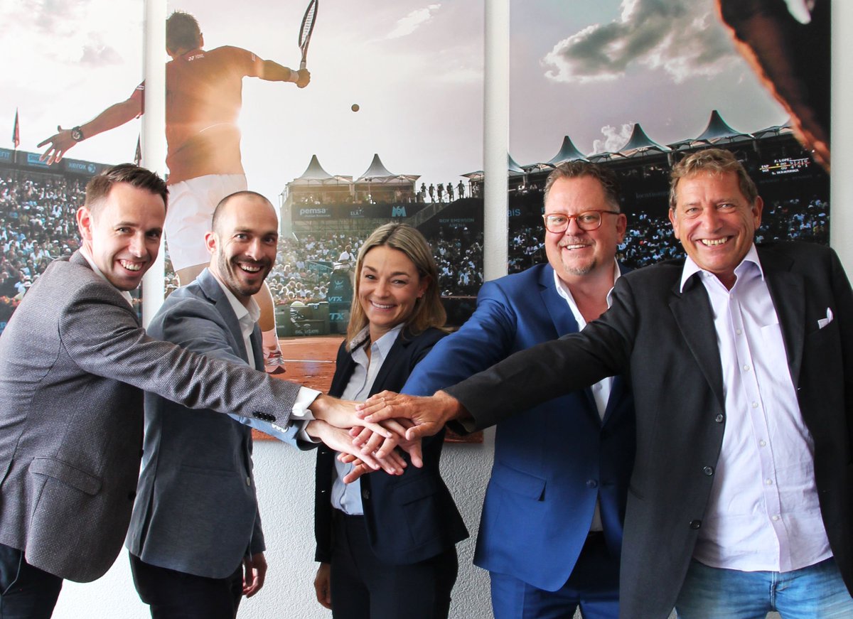 swiss_tennis's tweet photo. We're excited to announce @gotcourts as our new Main Partner Technology and are looking foward to developing exciting services for our members! The collaboration aims at bringing the complete Swiss tennis community onto one digital platform! More info on https://t.co/sklcWDm7So https://t.co/xQZVlAstMr