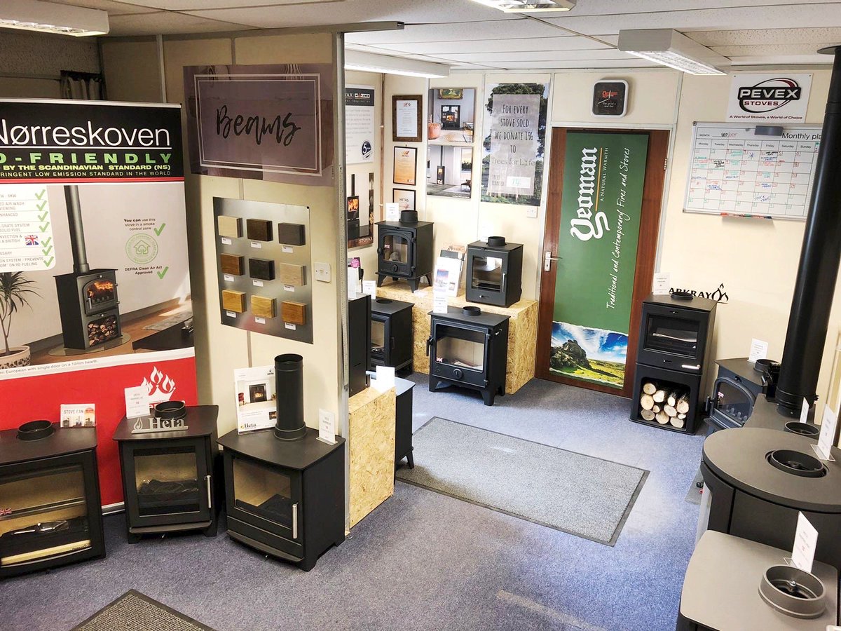 The showroom will be open again this Saturday, 9:00 to 12:30 🔥🔥

We've got over 25 wood burners on display with special offers on selected stoves, slate &amp; granite hearth samples and real oak beams to create the fireplace of your dreams!