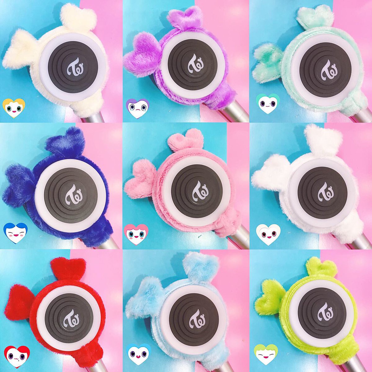 TWICE の ペンライトカバーが入荷致しました🍭💕💕 ラブリーの耳が付い