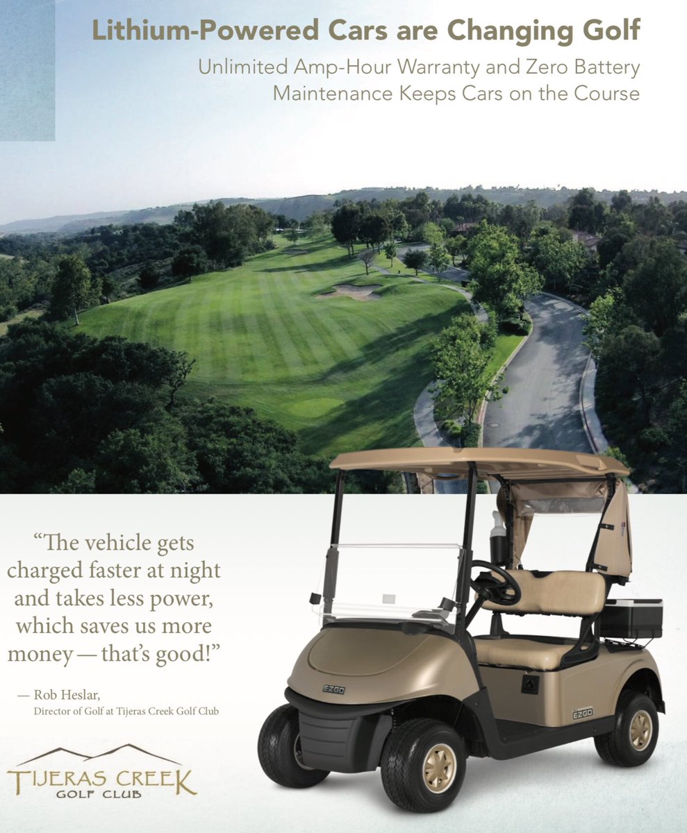 TotalBuggy's tweet photo. 💥💥 The future is Lithium 💥💥

 Please contact me if you are looking to up date your buggy fleet for 2020 

 More efficient, More reliable, 

 Amazing cost savings. 

  #golf
  #lithium
  #fleet
  #renew
  #purchase
  #contracts
  #hire
  #price
  #buggy https://t.co/z48k5EjJQ6