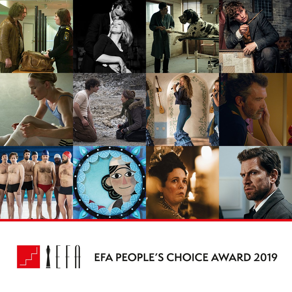 EuroFilmAcademy's tweet photo. Don't forget to vote for the EFA People's Choice Award to win a trip to the next European Film Awards, 7 December in Berlin! #efa2019
👉 https://t.co/TYqSuybV5Z https://t.co/GYutRfVTpm