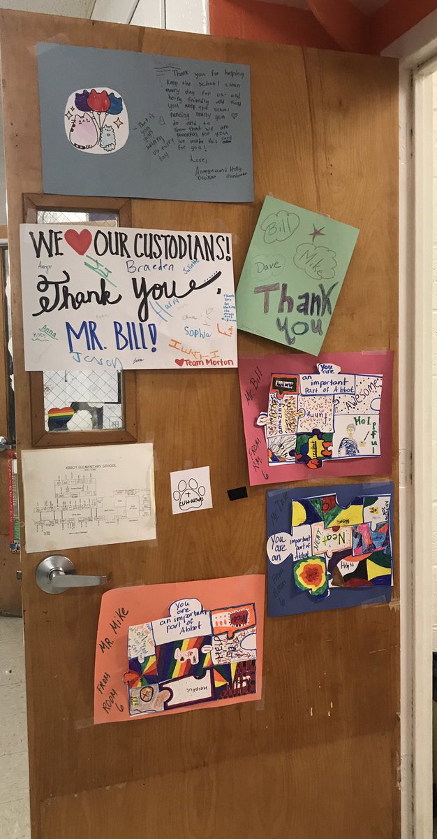 AbbotElementary's tweet image. Celebrating our favorite custodians #NationalCustodianDay