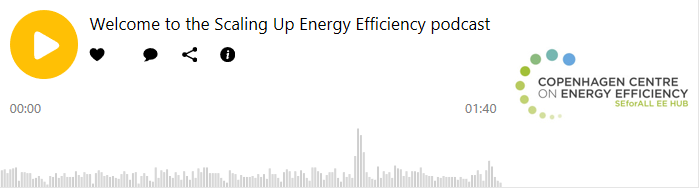Want the latest research on #EnergyEfficiency, the low hanging fruit of #ClimateAction?

Then our new #podcast series "Scaling up Energy Efficiency" is the place to go!

First episode on derisking buildings through green mortgages is out now:
bit.ly/C2E2Podcast
