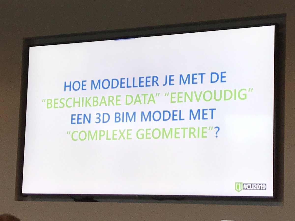 2john6's tweet photo. 2e Civiele/Infra sessie van Michel Beliën en @RobZutt, beiden van @RHDHV met een presentatie over het project ‘Groene Boog’ te Rotterdam.

Hoe laat je Civil 3D en Revit ~dynamisch~ met elkaar samenwerken?

#CU2019 https://t.co/Q5pyrkNrJe