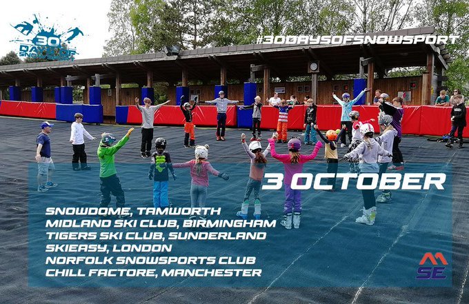 SnowsportEng's tweet photo. Six clubs and facilities are running sessions today as part of our #30DaysofSnowsport campaign. If you're interested in giving the sport a go or getting ready for the season ahead, book here ➡ https://t.co/h9j1XoLNwq https://t.co/5vUeE8blc7