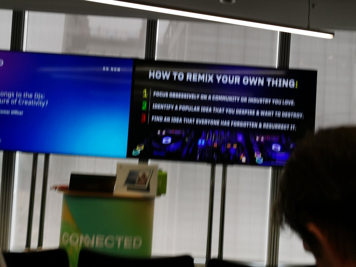 daniellennox's tweet image. Battle between creation and curation. Everything is a remix. Don't wait until you have something original to say. #DigitalJourneys