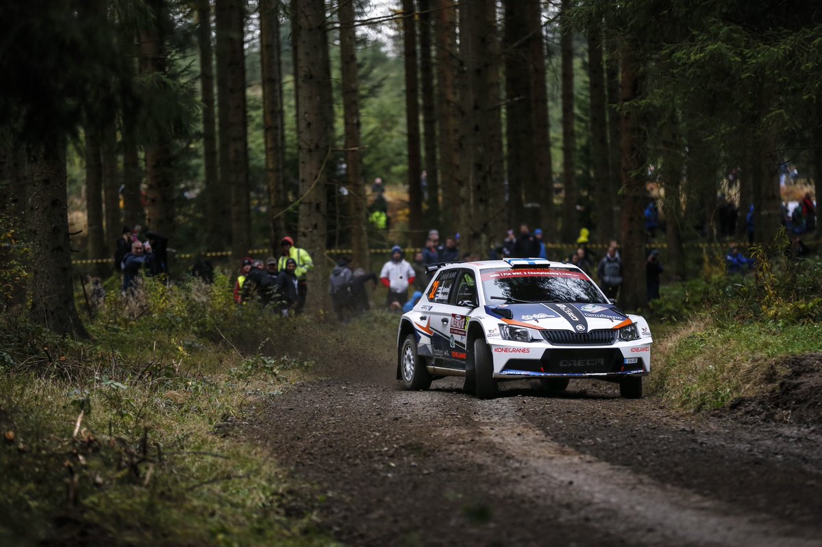 Oreca's tweet photo. #TBT 🇬🇧☔
— 
In 2016 at the @WalesRallyGB, Teemu Suninen &amp; Mikko Markkula finish third in the #WRC2 category with the #TeamORECA! We wish them good luck for this weekend! 🍀
—
#throwback #throwbackthursday #rally #skodafabiar5 #rallycar #race #Motorsport #racecar #car #WRC https://t.co/4vipQBHkF8