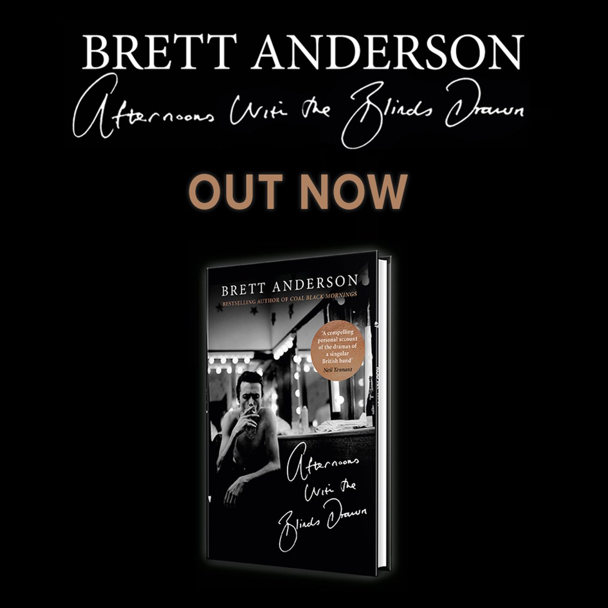 suedeHQ's tweet image. It’s here! Happy publication day to @BrettAndersonHQ. Suede fans, music fans, and fans of a great memoir will all find something to love in this story of one of the greatest bands of the last quarter-century. 

Buy here: amzn.to/2KFpMIk