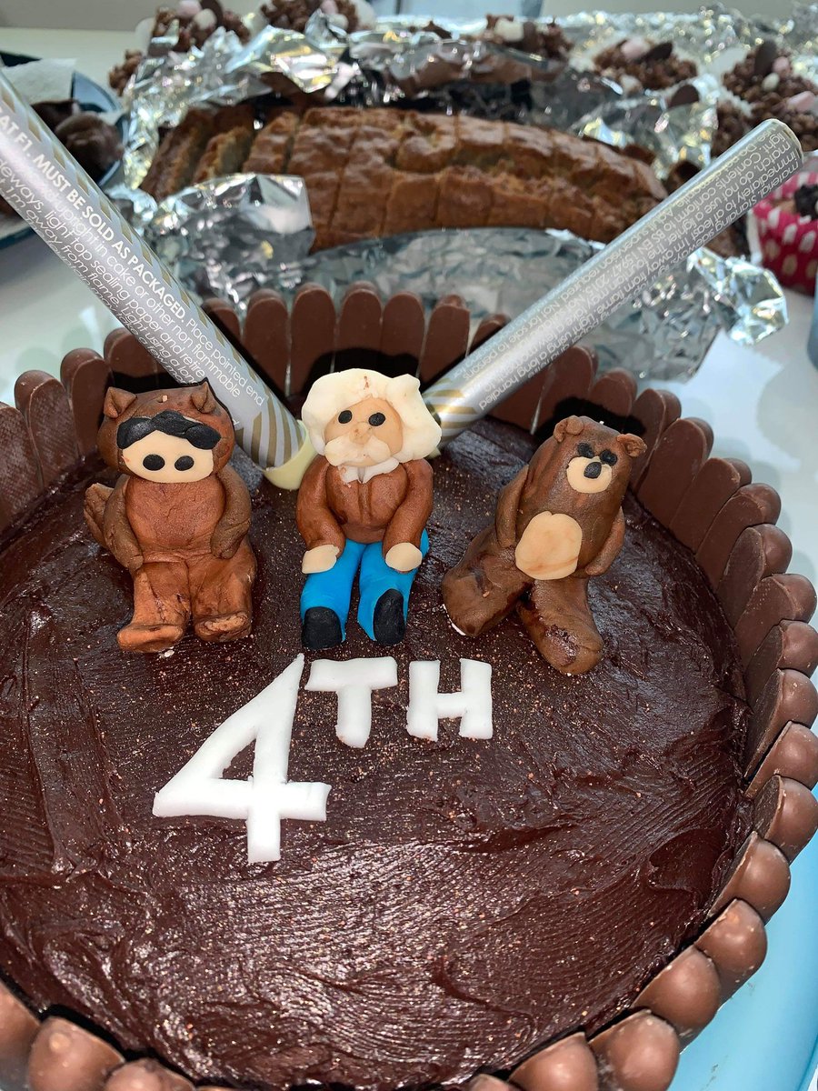 pexlify's tweet photo. How amazing is this cake featuring @salesforce characters made by one of our employees?! #Salesforce #Pexlify @SalesforceUK https://t.co/L4pvDHDDVJ