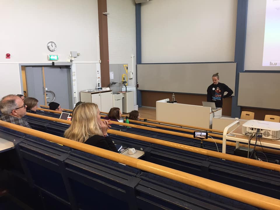 the_seedbox's tweet photo. Our conference ”Environmental Humanities: Modes of Thinking and Being Ecological” is taking place at Linköping university right now. Daniel Andersson is discussing Artificial Earth – The Question Concerning Technology in the Anthropocene. #theseedbox #mistra #formas #liu https://t.co/YQXrTFJaLv